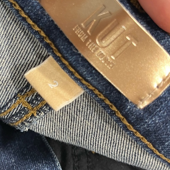 KUT FROM THE KLOTH KELSEY FAB AB HIGH RISE ANKLE FLARE JEAN - Picture 13 of 16